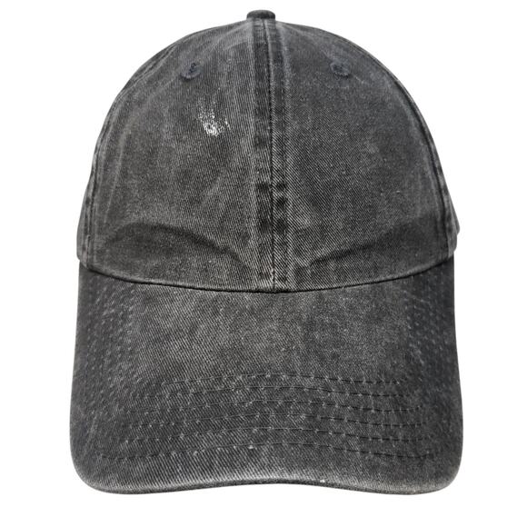 Nice Slideback Baseball Hat Solid Gray One Size Adjustable Casual Blank - Picture 1 of 9